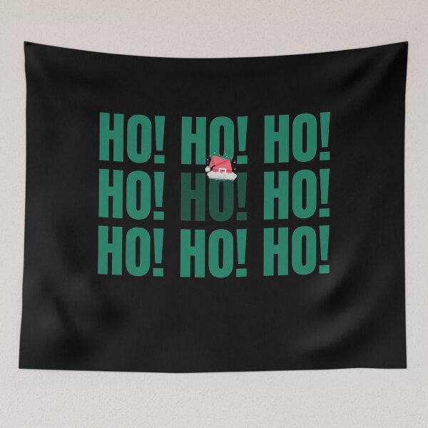 Item preview, HO HO HO Christmas Holiday Design designed and sold by chris-ellis-art.