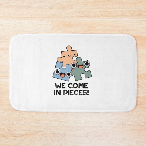 Item preview, We Come In Pieces Funny Jigsaw Puns  designed and sold by punnybone.