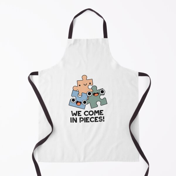 Item preview, We Come In Pieces Funny Jigsaw Puns  designed and sold by punnybone.