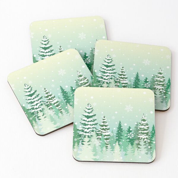 Item preview, Snowy Pine-trees designed and sold by danikaVT.