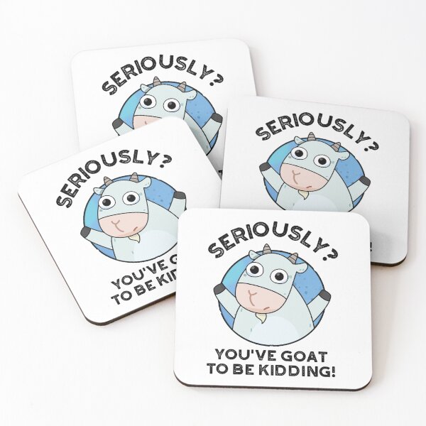 Item preview, You've Goat To Be Kidding Funny Animal Puns  designed and sold by punnybone.