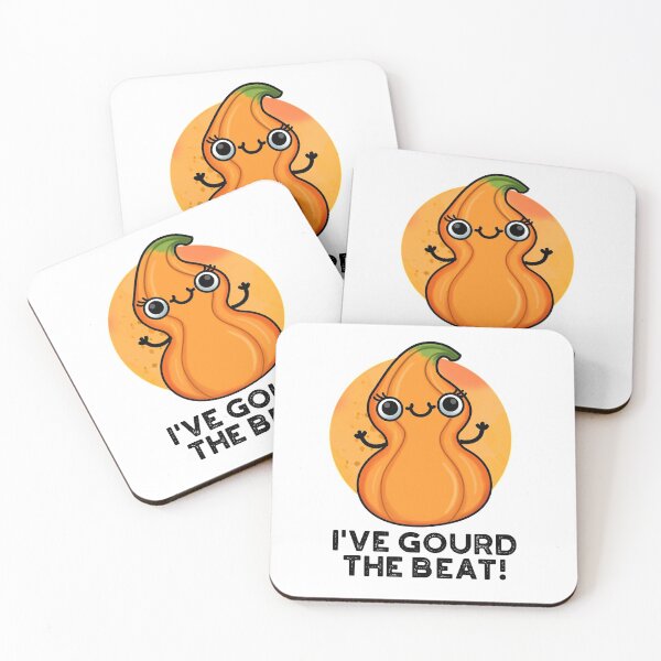 Item preview, I've Gourd The Beat Cute Veggie Puns  designed and sold by punnybone.