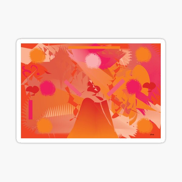 Technicolor Emotions Sticker