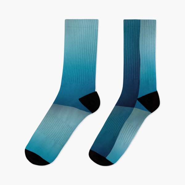 Artikelvorschau, Abstraktes Gefälle in einer blauen Meeresbodenpalette entworfen und verkauft von C-B-Stuedal.