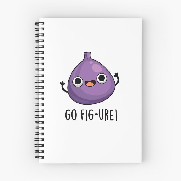 Item preview, Go Fig-ure Fig Funny Fruits Puns  designed and sold by punnybone.