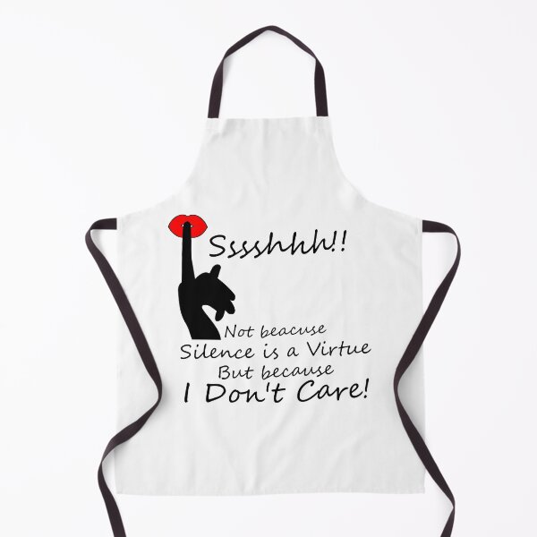 Item preview, Sssshhh! I don't care! designed and sold by Desideres.