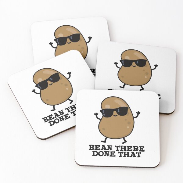 Item preview, Bean There Done That Funny Bean Puns  designed and sold by punnybone.