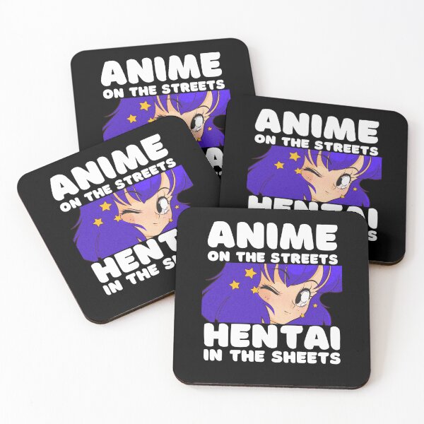Item preview, Anime Merch - Anime on the Streets, Hentai in the Sheets  designed and sold by Murraysworkout.