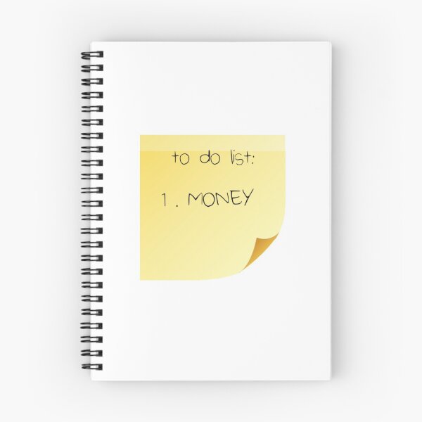 Item preview, To do list: MONEY designed and sold by Mountfaucon.