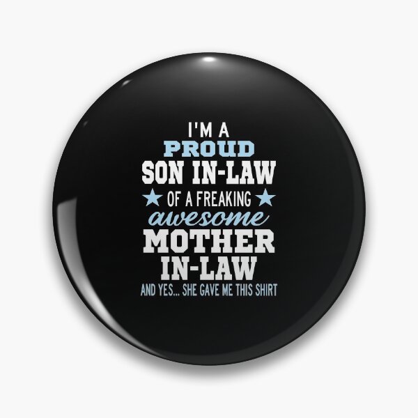 Item preview, Proud Son in Law of an Awesome Mother in Law Gift for Sons designed and sold by clothesy7.