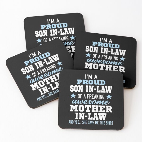 Item preview, Proud Son in Law of an Awesome Mother in Law Gift for Sons designed and sold by clothesy7.
