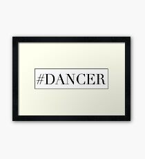 Dance Dancer Framed Print