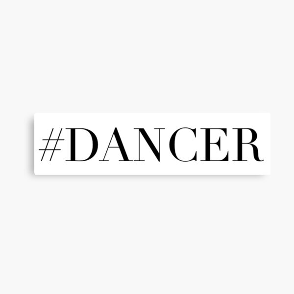 Dance Dancer Canvas Print