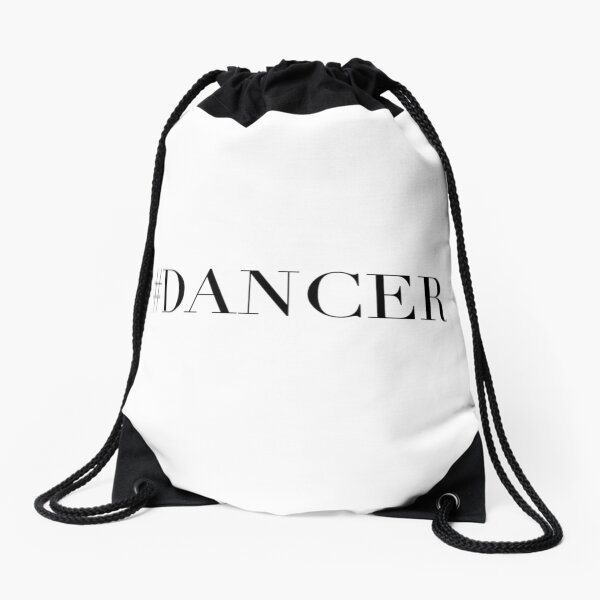Dance Dancer Drawstring Bag