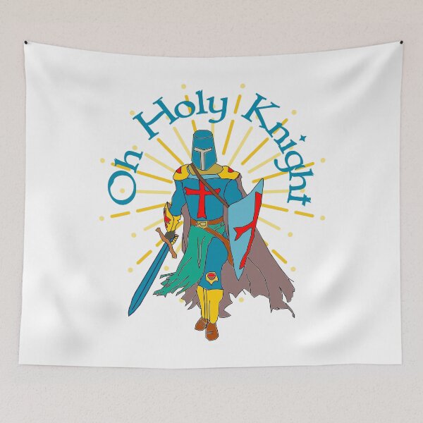 Item preview, OH HOLY KNIGHT Thanksgiving Christmas Winter Fall Design designed and sold by LevelUpMerch.