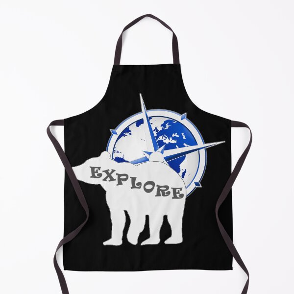 Item preview, Explore White Bear with Compass Rose designed and sold by Questforit.