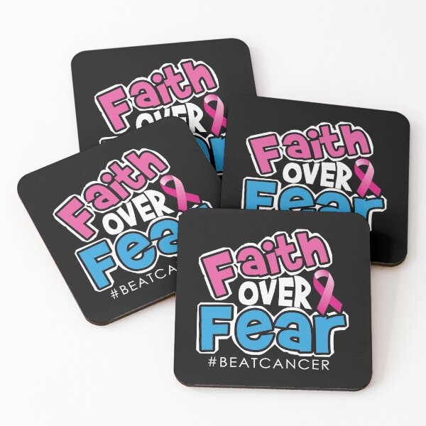 Item preview, Faith over fear for cancer patients suffering designed and sold by mederDESIGNS.