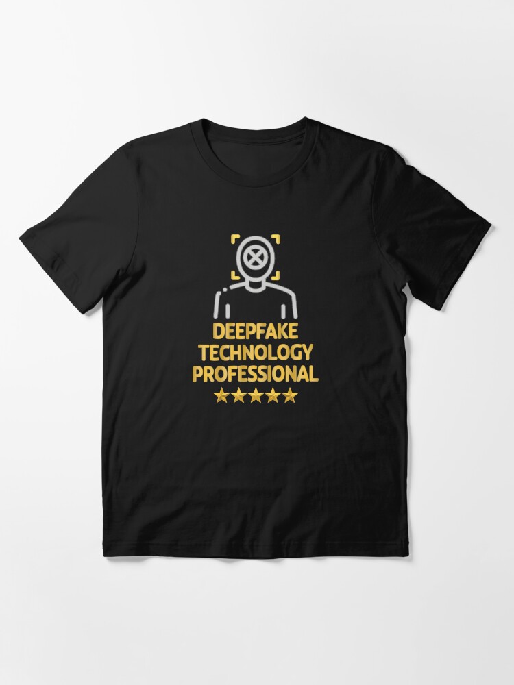 Alternate view of Deepfake Technology Professional. Essential T-Shirt
