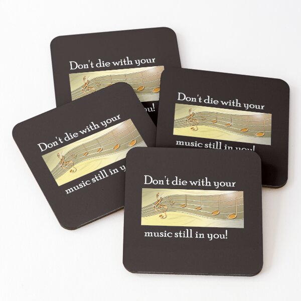 Item preview, Law of attraction. Don't die with your music still in you. designed and sold by PCUsher.