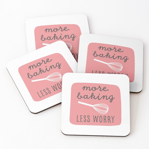Item preview, More Baking, Less Worry designed and sold by PopseyUK.