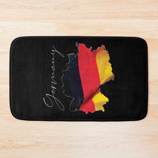 Item preview, Germany flag in the wind - Flag Map EN (light) designed and sold by NA-WORLDWIDE.