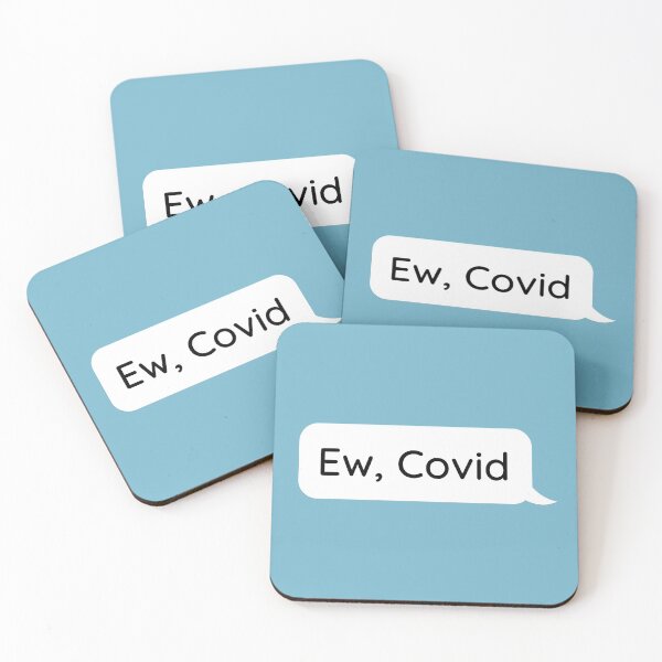 Item preview, Ew, Covid Light Blue designed and sold by JessyDesigns.