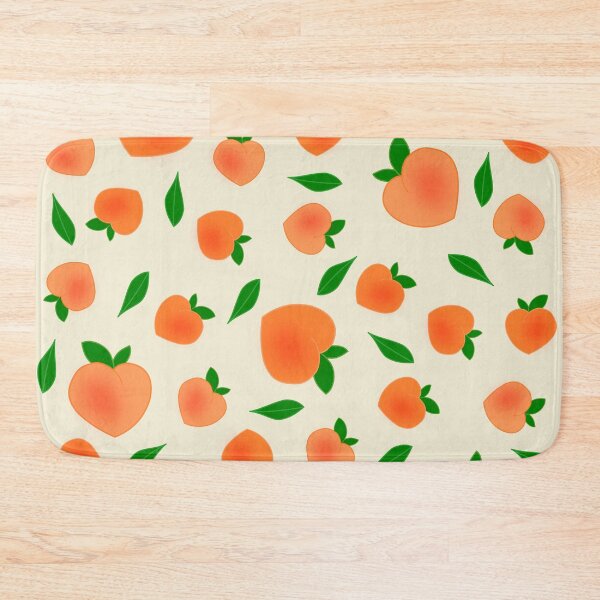Item preview, Peach Fruit Summer Pattern  designed and sold by Miss Tea Positive.