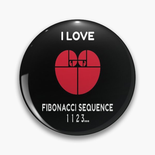 Item preview, I Love Fibonacci Sequence: Funny Gift For Math Teachers, Fibonacci Traders and Math Enthusiast designed and sold by thegiftedadult.