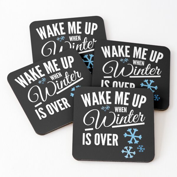 Item preview, Wake Me Up When Winter Is Over Bright designed and sold by Web CreationsNL.