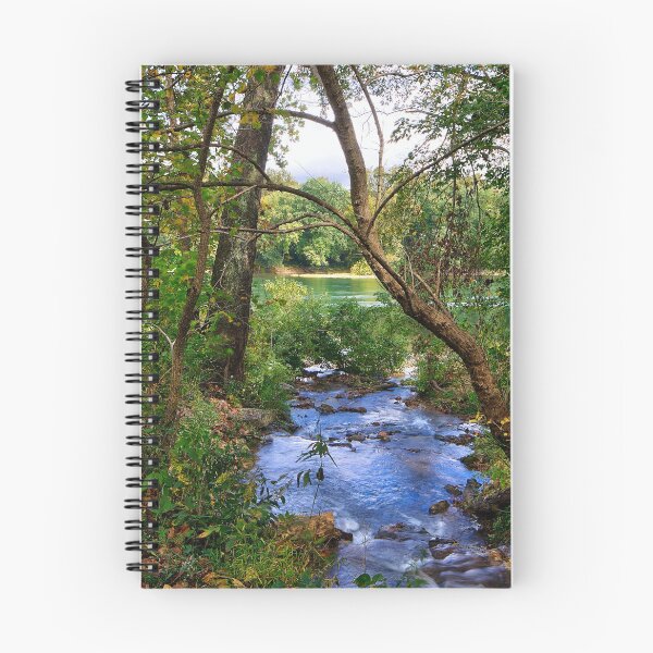 Item preview, Stream entering Potomac River in Shepherdstown, WV designed and sold by MrRainbowArt.