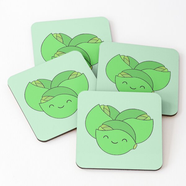 Item preview, Cute Brussel Sprouts Green Vegetables designed and sold by BaconPancakes21.