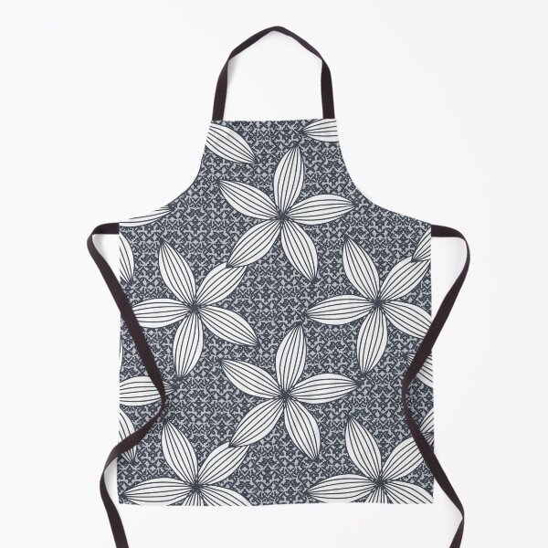 Item preview, grey linear flowers designed and sold by rysunki-malunki.