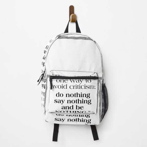Item preview, Nothing, or how to avoid criticism designed and sold by E-Ocasio.