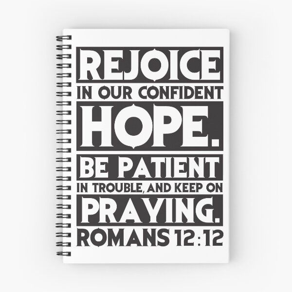 Item preview, Romans 12:12 designed and sold by plushism.