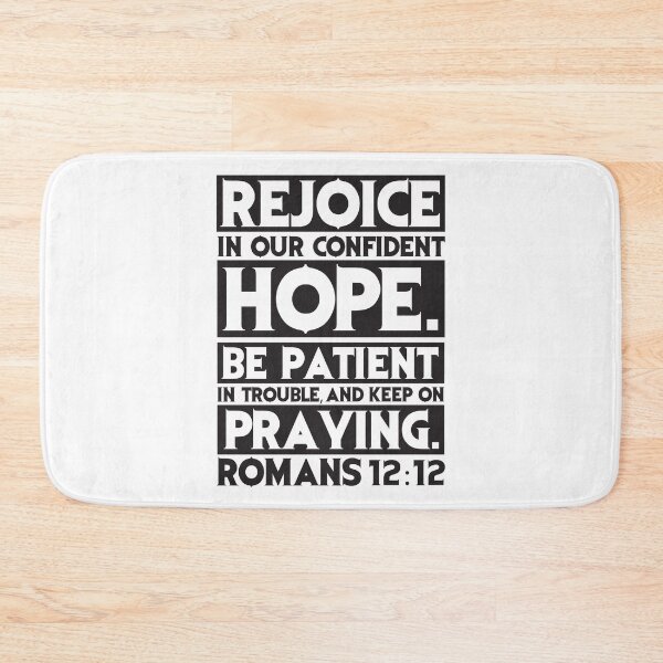Item preview, Romans 12:12 designed and sold by plushism.