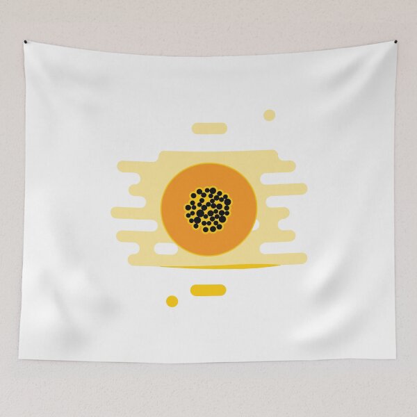 Item preview, Papaya slice in a splash of juice designed and sold by acidmit.