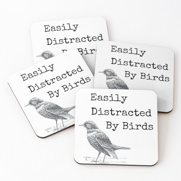 Item preview, Funny Bird, Easily Distracted by Birds, Bird Lover, Bird Watcher designed and sold by Yaowarat.