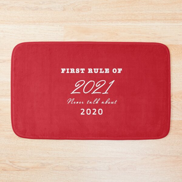 Item preview, First Rule of  2021  Never talk about  2020 Hello 2021  HAPPY new year Hello New Year,  Hello 2021 designed and sold by famoso.