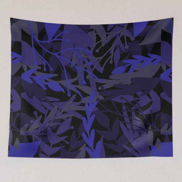 Item preview, Monochrome leaves black designed and sold by BaileyDArt.