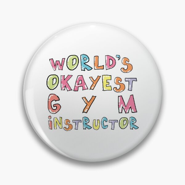 Item preview, World's Okayest Gym Instructor Gift Idea designed and sold by betternotes.