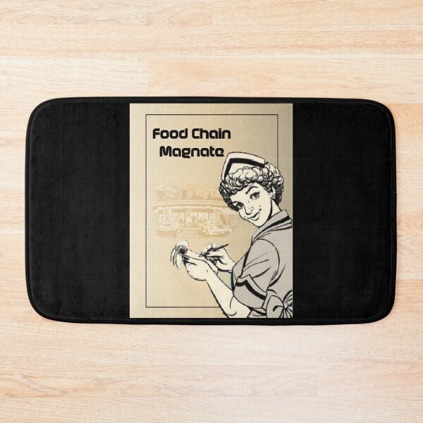 Item preview, Food Chain Magnate - Board Games Design - Movie Poster Style - Board Game Art designed and sold by MeepleDesign.