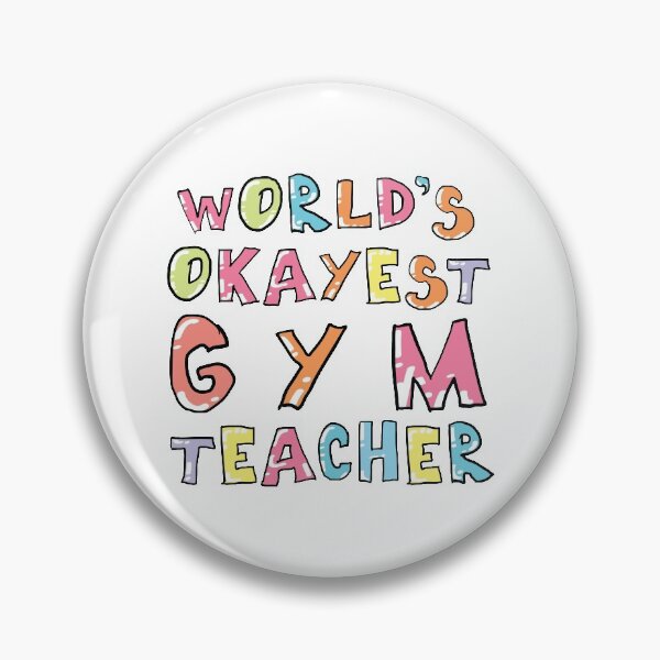 Item preview, World's Okayest Gym Teacher Gift Idea designed and sold by betternotes.