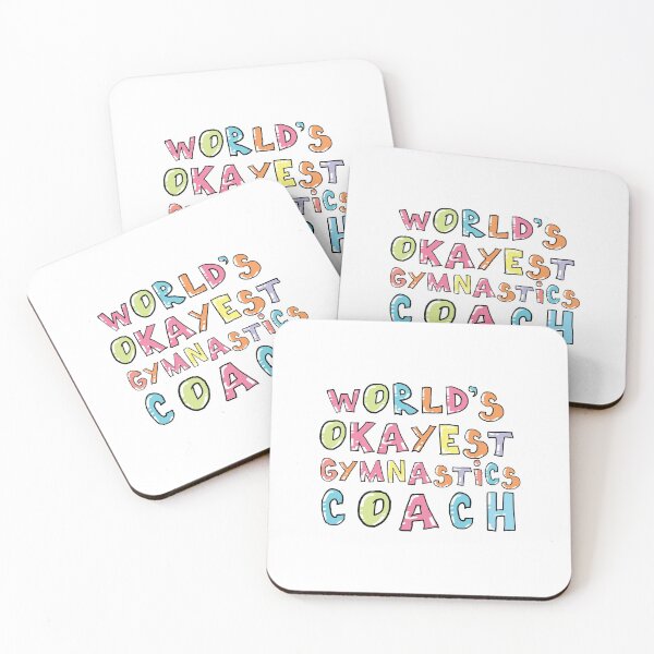 Item preview, World's Okayest Gymnastics Coach Gift Idea designed and sold by betternotes.