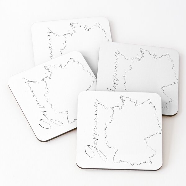Item preview, Germany Map Shadow EN (dark) designed and sold by NA-WORLDWIDE.