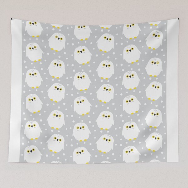 Item preview, Seamless snowy owl designed and sold by Svetsol.