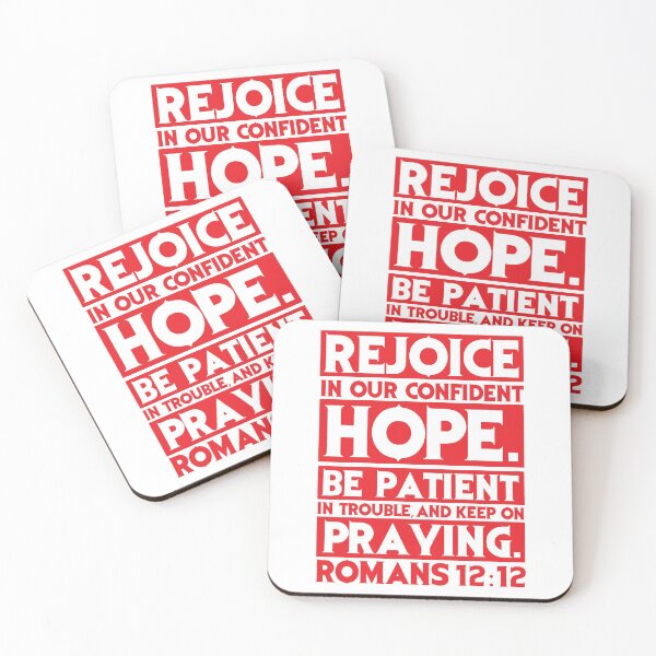 Item preview, Romans 12:12 designed and sold by plushism.