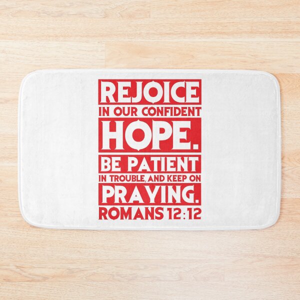 Item preview, Romans 12:12 designed and sold by plushism.