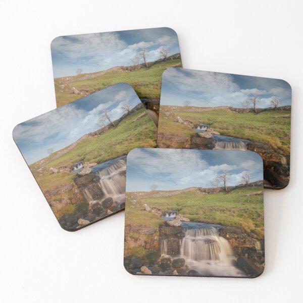 Item preview, cascading waterfalls at Cray Yorkshire designed and sold by eddiej.