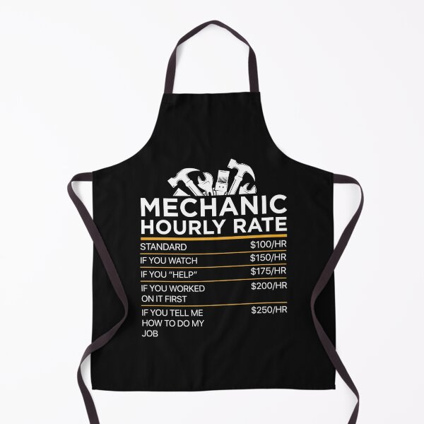 Item preview, MECHANIC funny hourly rate designed and sold by Gloria312.