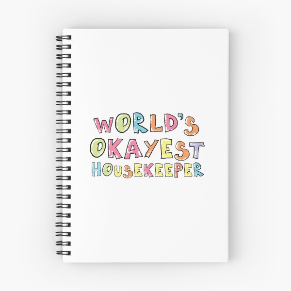 Item preview, World's Okayest Housekeeper Gift Idea designed and sold by betternotes.